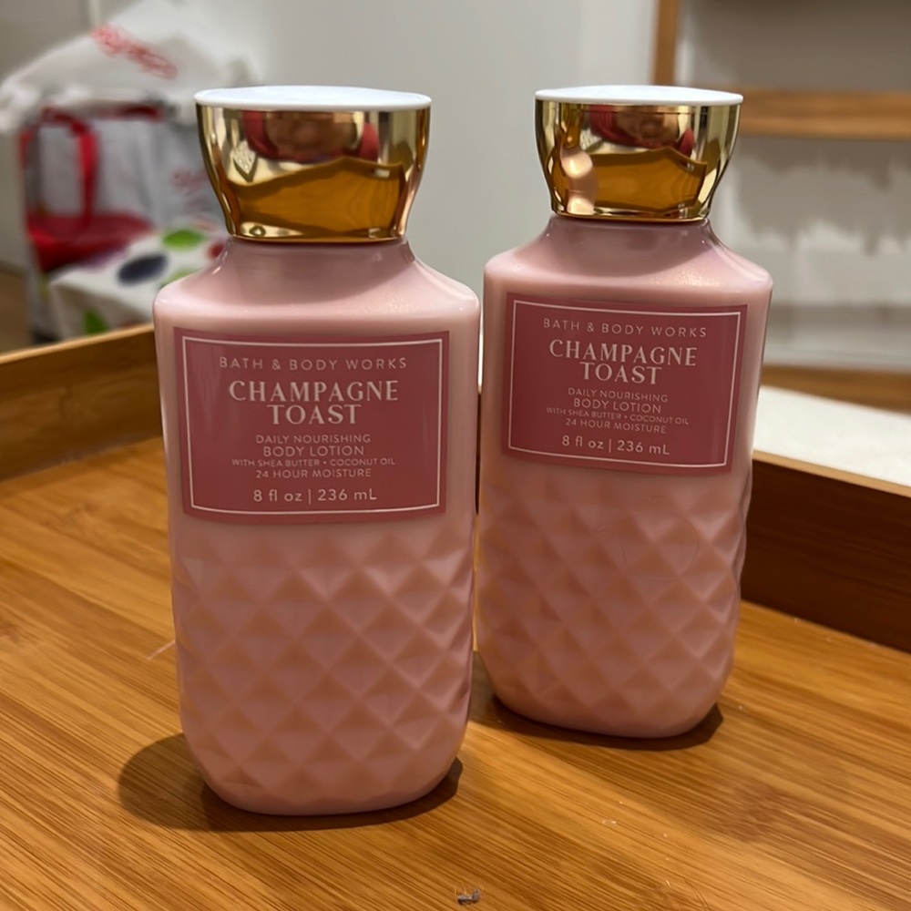 NWT BBW Champagne Toast Body Lotion duo